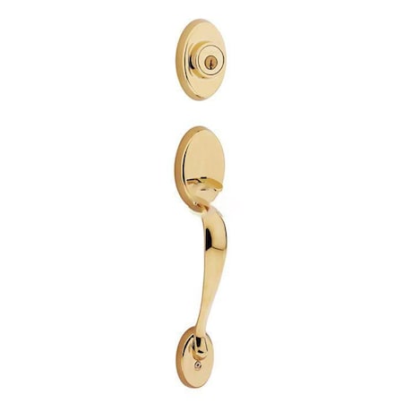 Kwikset Chelsea Exterior Single Cylinder Handleset Trim 800CE-L03-RCAL-RCS-LIP